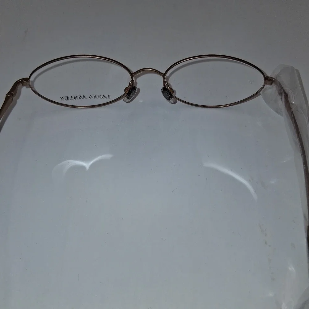 Laura Ashley Eyeglasses NEVE Womens 51-16-135 CARAMEL FRAMES ONLY